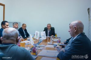 رئيس مجلس إدارة المحفظة يتابع أعمال شركة لاب تك